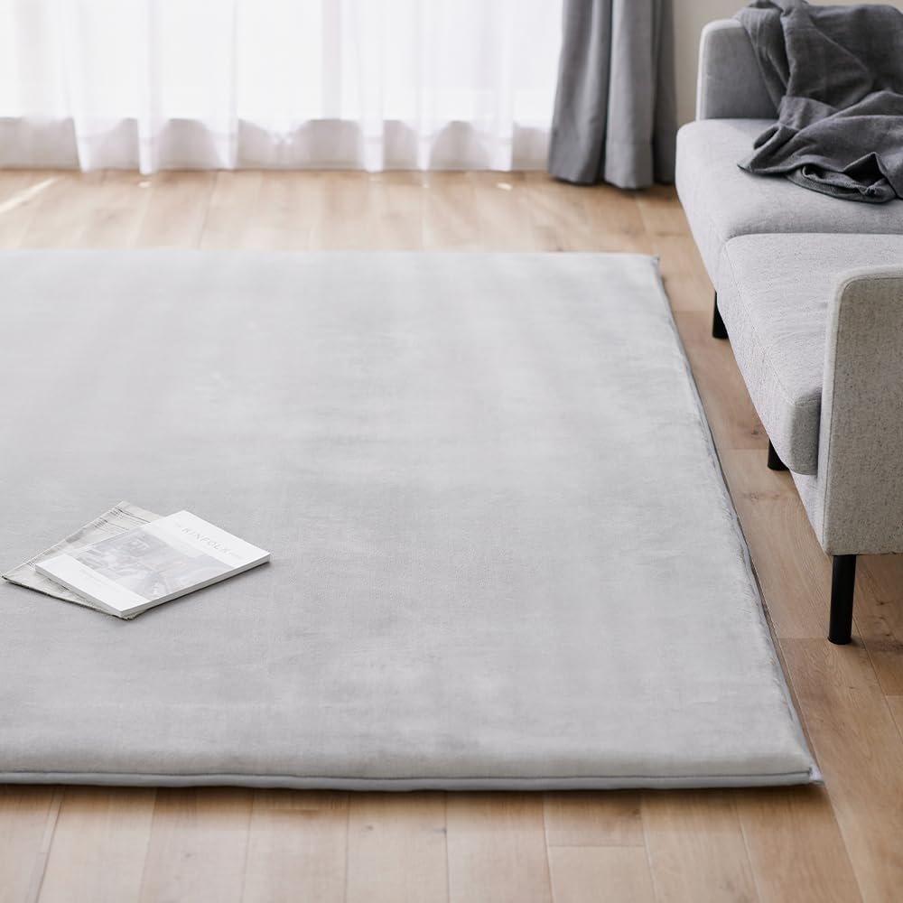 極厚ふかふかラグ(185×185cm)