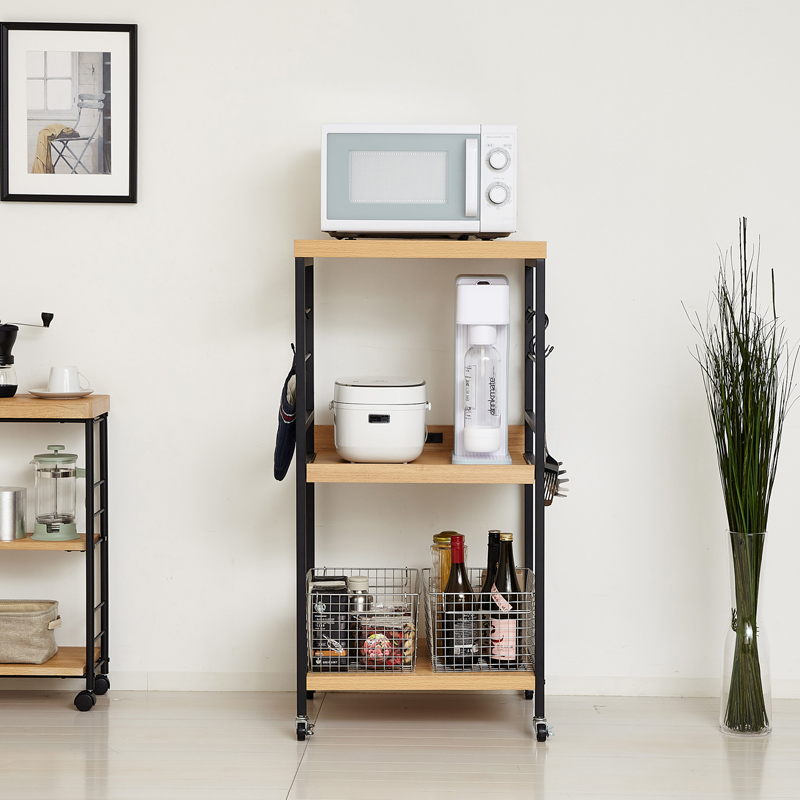 アートレンジワゴン/ナチュラル(コンセント付き)