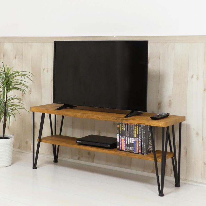 アートテレビ台 ブラウン