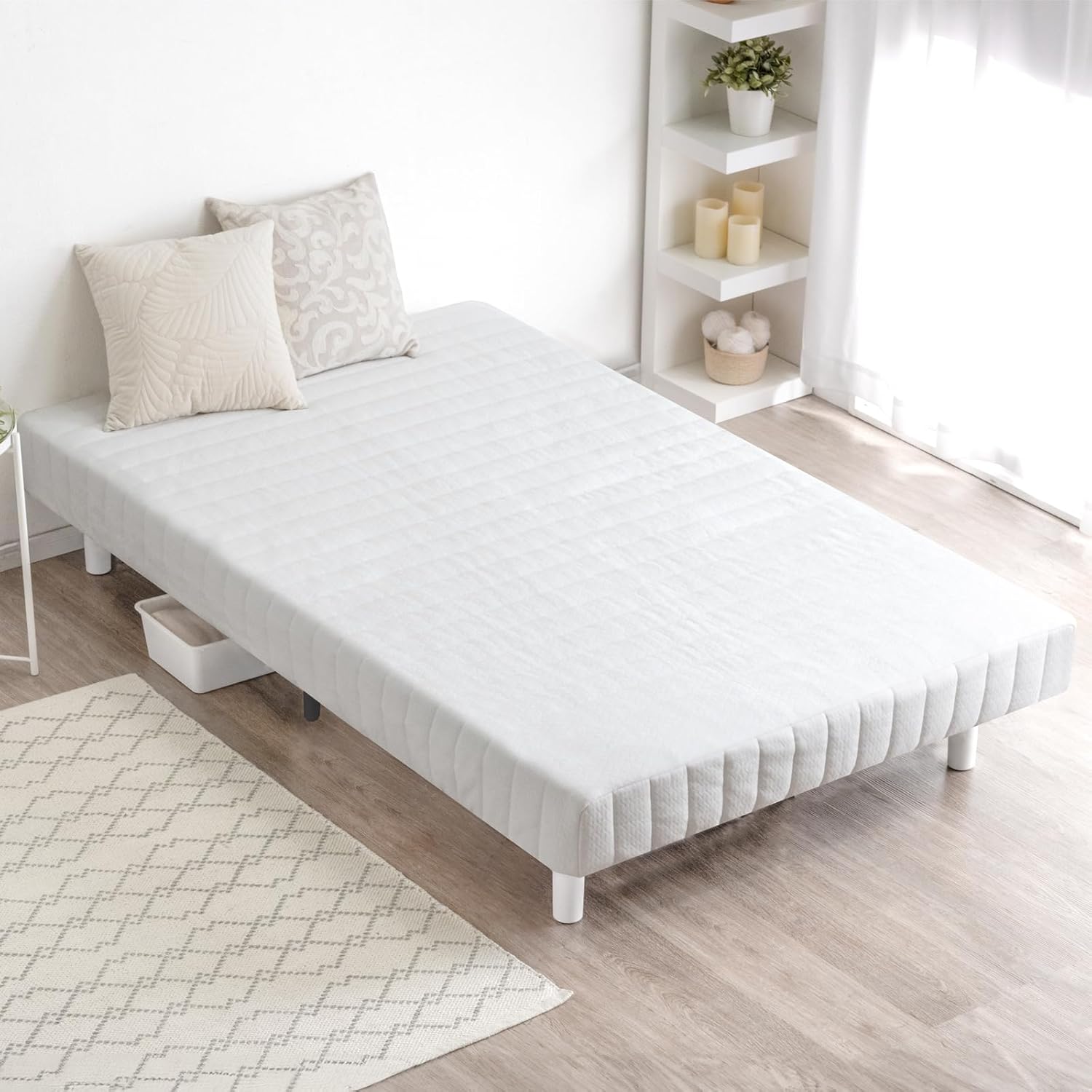 脚付きシングルマットレス