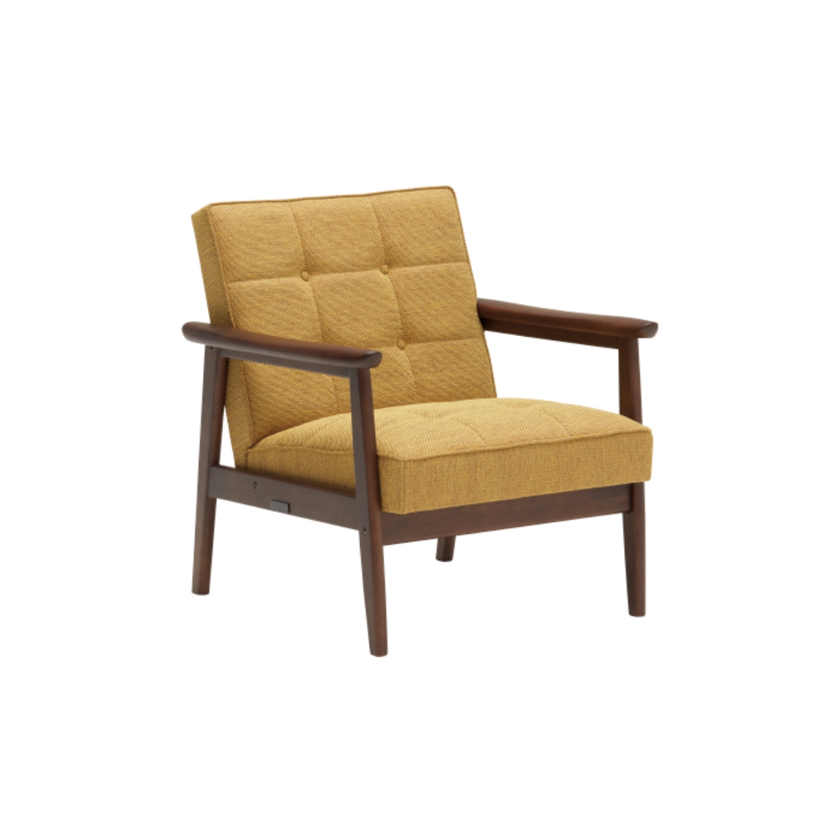 【カリモク60】Kチェア(1人掛け)マスタードイエロー